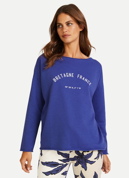 Casual Fit Sweatshirts Sweatshirt galaxy blue