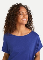 Coupe Boxy Fit T-shirts T-shirt de coupe carrée galaxy blue