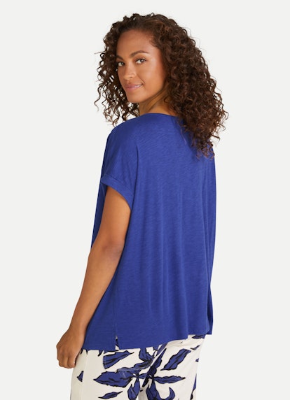 Coupe Boxy Fit T-shirts T-shirt de coupe carrée galaxy blue