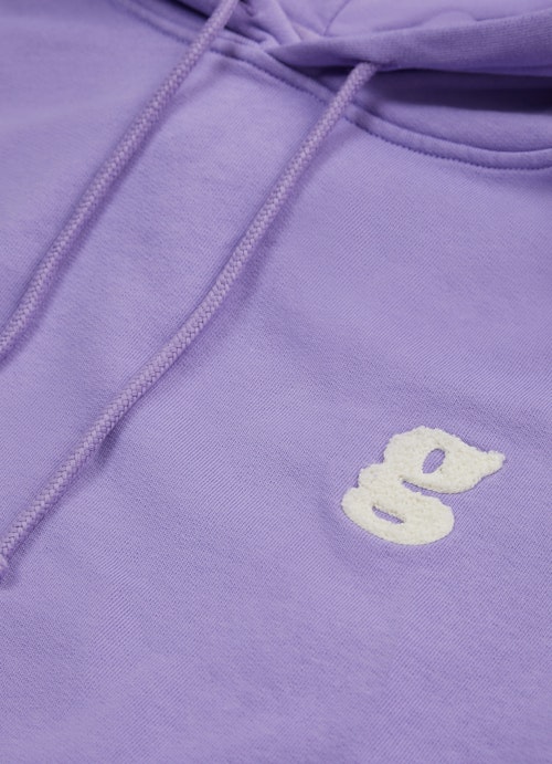 Taille unique Sweat-shirts Sweat à capuche oversize violet tulip