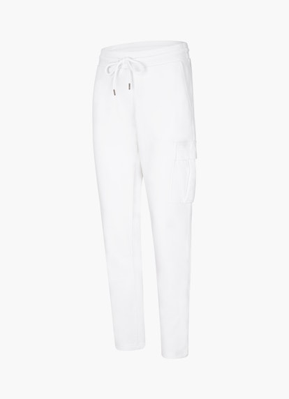 Regular Fit Hosen Cargo - Sweatpants white