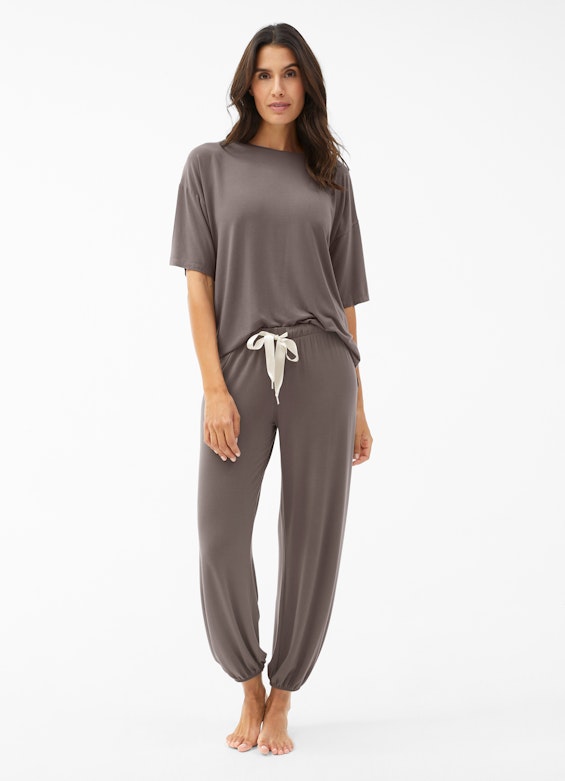 Regular Fit Nightwear Nightwear - Trousers meteorit