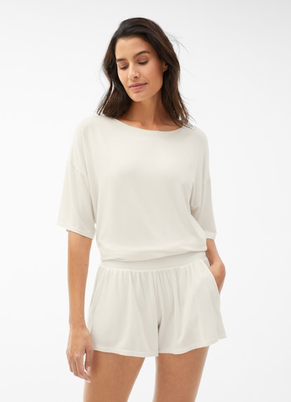 Regular Fit Nightwear Nightwear - Shorts eggshell