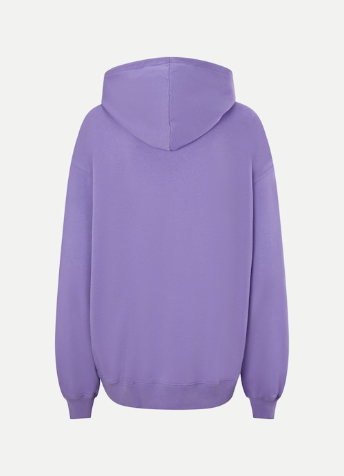 Taille unique Sweat-shirts Sweat à capuche oversize violet tulip