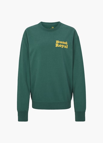 Oversized Fit Sweatshirts Boyfriend Sweater emerald