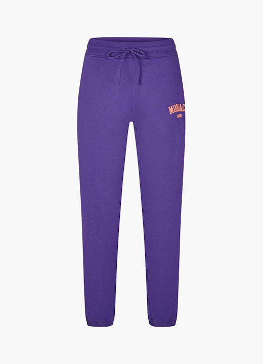 Regular Fit Pants Sweatpants purple