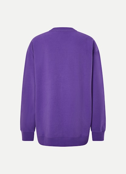 Boyfriend Fit Sweat-shirts Sweat-shirt purple