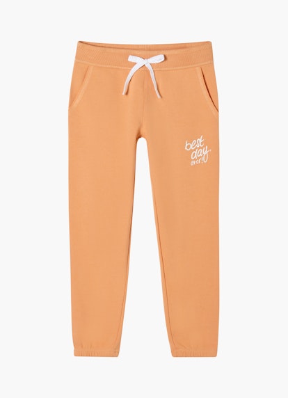 Regular Fit Pantalons Sweatpants mandarine
