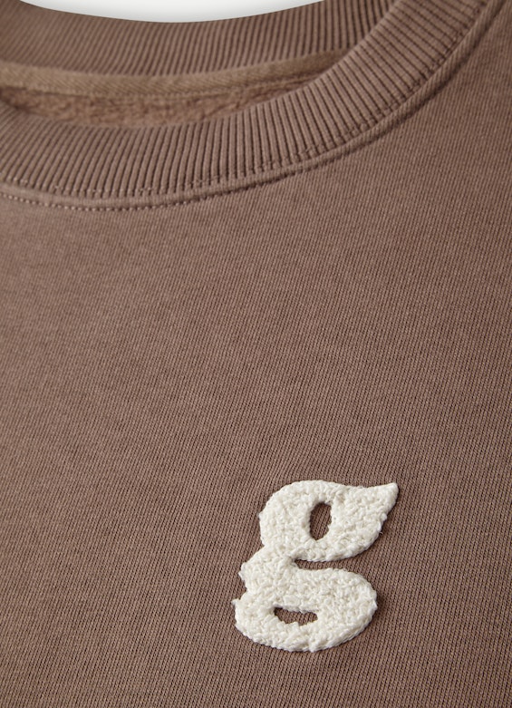 Onesize Sweatshirts Cropped Sweater italian brown