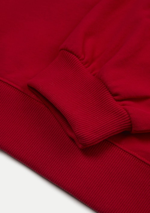 Casual Fit Hoodies Hoodie red