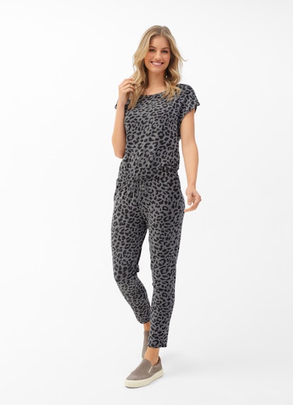Regular Fit Nightwear Modal Jersey - Jumpsuit meteorit mel.