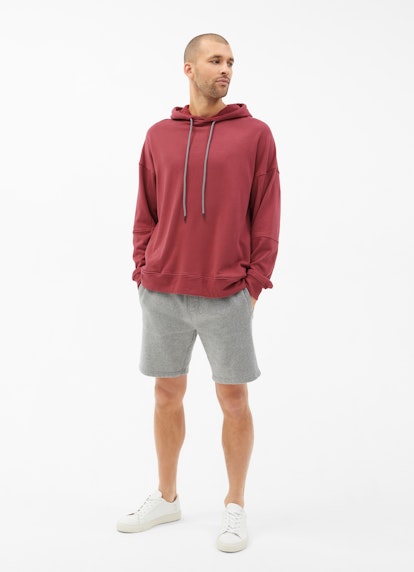 Casual Fit Hoodies Hoodie faded raspberry