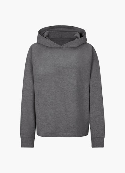 Casual Fit Hoodies Hoodie meteorit mel.