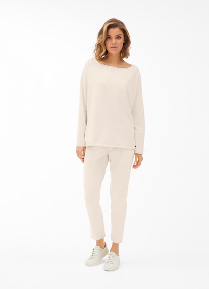 Casual Fit Sweatshirts Sweatshirt ecru