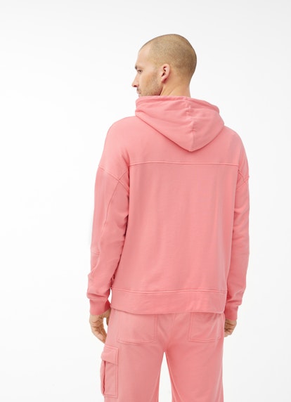 Casual Fit Hoodies Hoodie pink coral