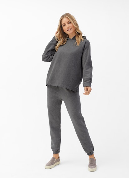 Casual Fit Hoodies Hoodie meteorit mel.