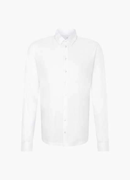 Regular Fit Shirts Jersey - Shirt white