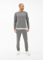Coupe Slim Fit Pantalons Modal Jersey - Sweatpants ash grey mel.
