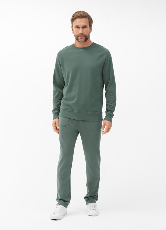 Regular Fit Hosen Regular Fit - Sweatpants deep green