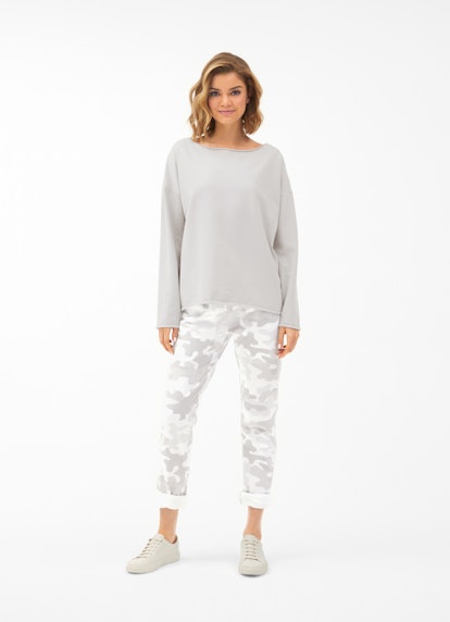 Casual Fit Sweatshirts Sweatshirt silver cloud