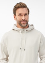 Coupe Casual Fit  Zip - Hoodie eggshell