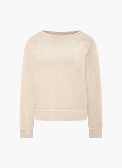 Regular Fit Frottee - Sweater light walnut