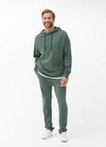 Coupe Casual Fit Sweats à capuche Hoodie deep green