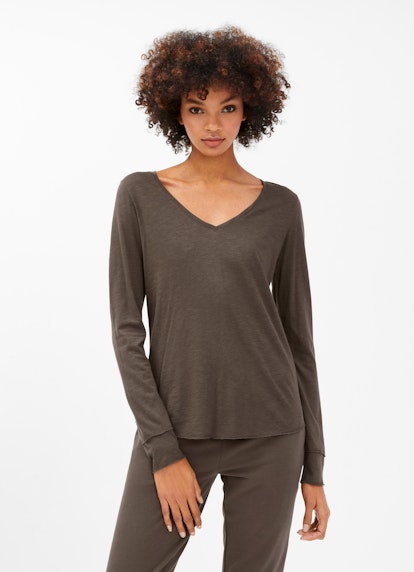 Regular Fit Longsleeves Longsleeve mink
