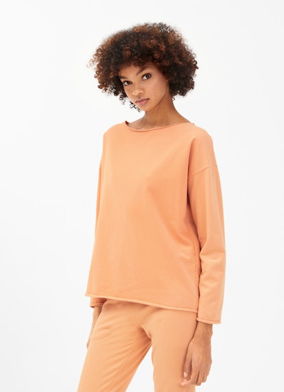 Casual Fit Sweatshirts Sweatshirt mandarine