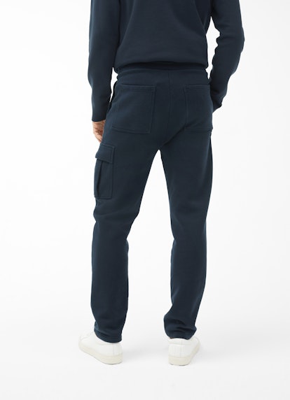 Regular Fit Pants Cargo - Sweatpants navy