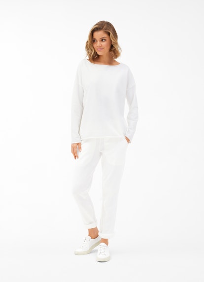 Oversized Fit Sweatshirts Sweatshirt white