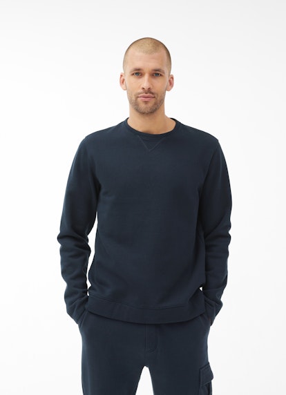 Regular Fit Sweaters Sweatshirt navy