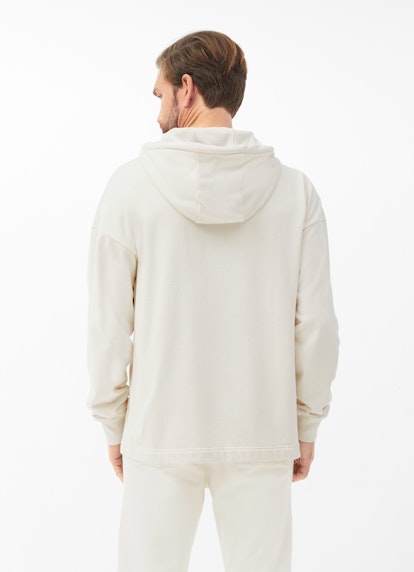 Coupe Casual Fit  Zip - Hoodie eggshell