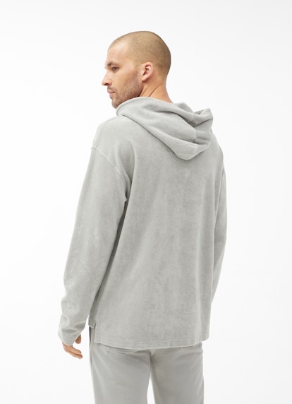 Coupe Regular Fit Sweats à capuche Sweat à capuche en tissu éponge shadow