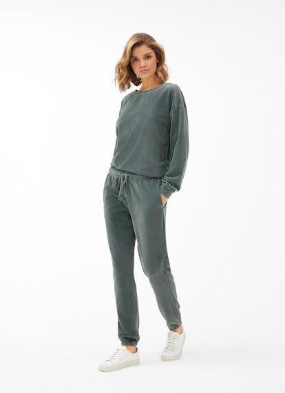 Casual Fit Pants Velvet - Sweatpants rock
