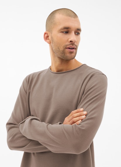 Regular Fit Sweat-shirts Sweatshirt italian brown