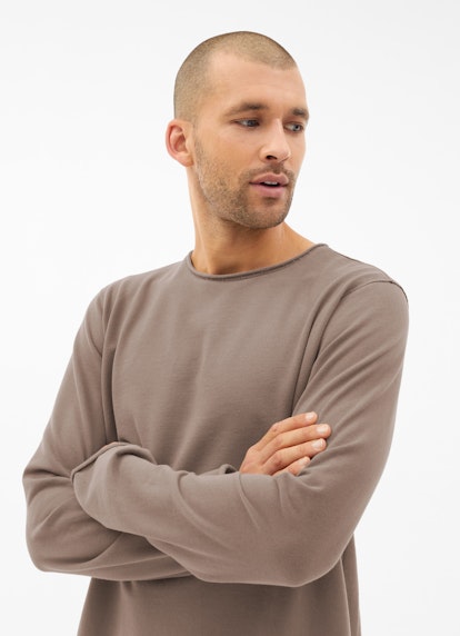 Coupe Regular Fit Sweat-shirts Sweatshirt italian brown