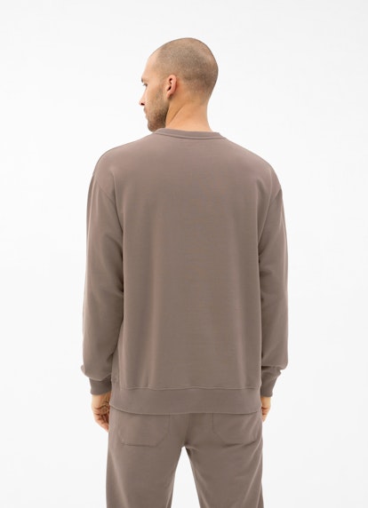 Oversized Fit Sweatshirts Oversized - Sweatshirt italian brown