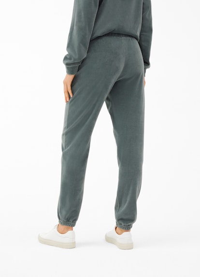 Casual Fit Pants Velvet - Sweatpants rock