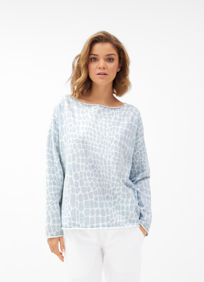Casual Fit Sweatshirts Sweater white