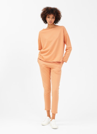 Casual Fit Sweatshirts Sweatshirt mandarine
