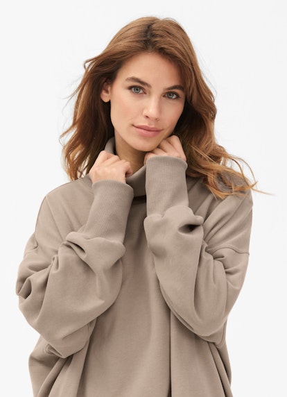 Oversized Fit Sweatshirts Oversized Rollkragen - Sweatshirt seal