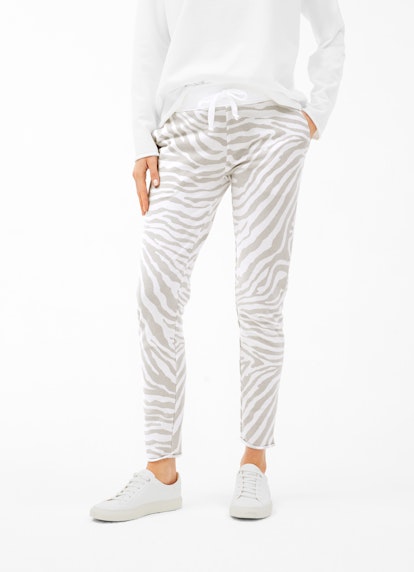 Slim Fit Pants Slim Fit - Sweatpants white