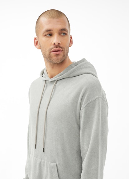 Coupe Regular Fit Sweats à capuche Sweat à capuche en tissu éponge shadow