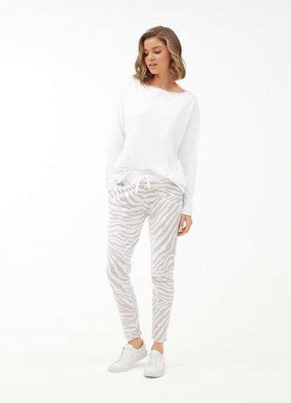 Slim Fit Pants Slim Fit - Sweatpants white