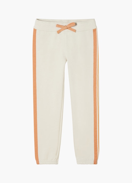 Regular Fit Pants Sweatpants eggshell