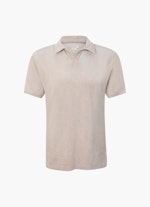 Coupe Regular Fit  Terry Cloth - Polo Shirt light walnut
