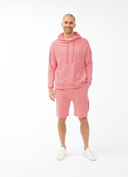 Casual Fit Hoodies Hoodie pink coral