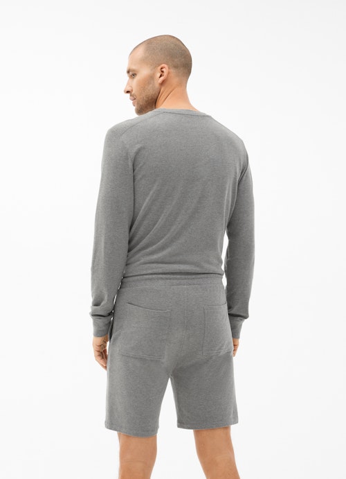 Regular Fit Modal Jersey - Bermudas ash grey mel.