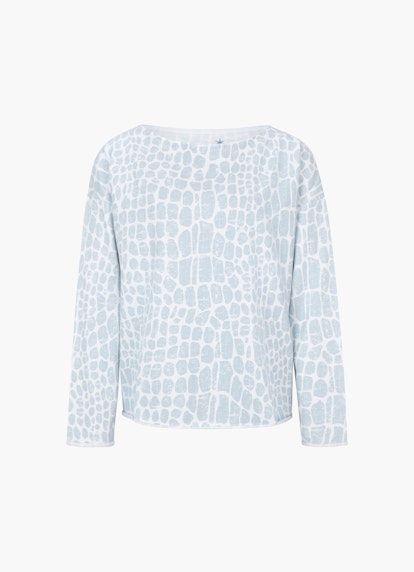 Casual Fit Sweatshirts Sweater white